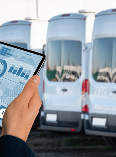 Sustainable fleet management solutions integrating technology and data for optimized operations.